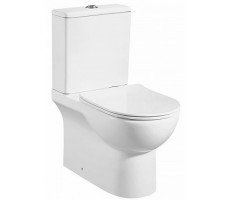 Напольный унитаз - компакт Azario Ambra AZ-848G безободковый в комплекте сиденьем микролифт Напольный унитаз - компакт Azario Ambra AZ-848G безободковый в комплекте сиденьем микролифт