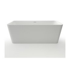 Ванна из искусственного камня 170х78 см Azario ESMONT ESM17078S белая матовая, с белым матовым донным клапаном Ванна из искусственного камня 170х78 см Azario ESMONT ESM17078S белая матовая, с белым матовым донным клапаном