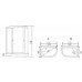 Душевая кабина 120х80 см LORANTO SUNWAY CS-66121L G 120