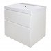 Комплект тумба Azario Velluto 70 подвесная, с раковиной Slim 70, белый матовый (Cs00088602)