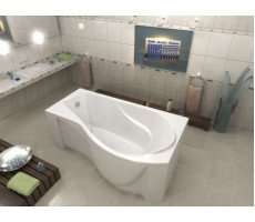 Ванна акриловая BAS Капри правая 170х95 (фронтальная панель отдельно) Ванна акриловая BAS Капри правая 170х95 (фронтальная панель отдельно)