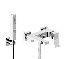 Смеситель для ванны Bossini AKI лейка Cube Z00725.030