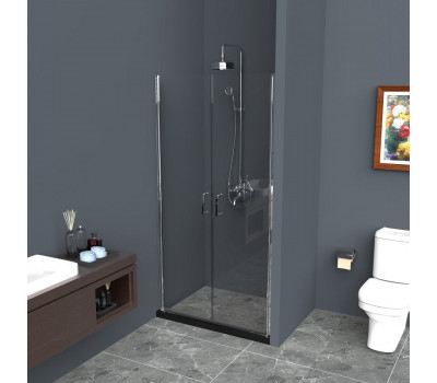 Душевая дверь BelBagno UNO-B-2-110-C-Cr Прозрачное 