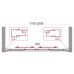 Душевая дверь BelBagno UNIQUE-BF-2-150/180-C-Cr Прозрачное 