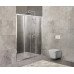 Душевая дверь BelBagno UNIQUE-BF-2-150/180-C-Cr Прозрачное 