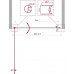 Душевая дверь BelBagno UNO-B-1-100-P-Cr Текстурированное 