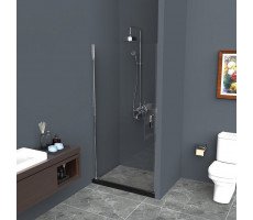 Душевая дверь BelBagno UNO-B-1-100-C-Cr Прозрачное 