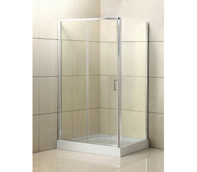 Душевой уголок BelBagno UNO-AH-1-120/100-C-Cr Прозрачное 