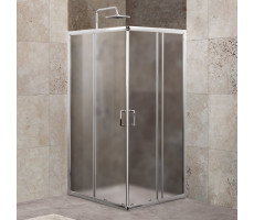 Душевой уголок BelBagno UNIQUE-A-2-75/90-P-Cr Текстурированное 