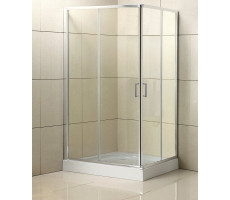 Душевой уголок BelBagno UNO-195-AH-2-100/80-C-Cr Прозрачное 