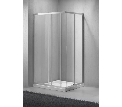 Душевой уголок BelBagno SELA-AH-2-100/90-C-Cr Прозрачное 