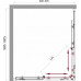Душевой уголок BelBagno SELA-AH-2-100/90-C-Cr Прозрачное 