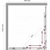 Душевой уголок BelBagno SELA-AH-2-120/90-C-Cr Прозрачное 