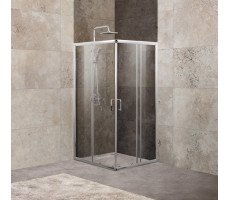 Душевой уголок BelBagno UNIQUE-A-2-85/100-C-Cr Прозрачное Душевой уголок BelBagno UNIQUE-A-2-85/100-C-Cr Прозрачное