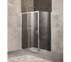 Душевой уголок BelBagno UNIQUE-AH-1-110/125-100-C-Cr Прозрачное 
