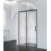 Душевая дверь BelBagno ACQUA-BF-1-150-C-NERO Прозрачное 
