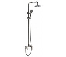 Душевая стойка BelBagno DELTA DEL-VSCM-IN Сатин 