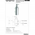 Настенный дозатор для жидкого мыла (металлический стакан) Bemeta OMEGA 104609172  
