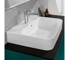 Раковина 60х47 см Villeroy&Boch Finion 416861R1 CeramicPlus, цвет-альпийский белый