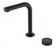 Смеситель автоматический для раковины Boheme TECH BLACK 158-B чёрный Смеситель автоматический для раковины Boheme TECH BLACK 158-B чёрный