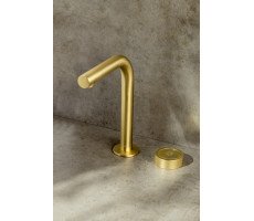 Смеситель автоматический для раковины Boheme TECH Matt Gold 158-MG матовое золото Смеситель автоматический для раковины Boheme TECH Matt Gold 158-MG матовое золото