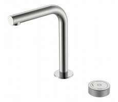 Смеситель автоматический для раковины Boheme TECH Nikel Brush 158-NB брошированный никель Смеситель автоматический для раковины Boheme TECH Nikel Brush 158-NB брошированный никель