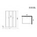 Душевая кабина 110х80см Niagara NG-43185-14QBK без крыши Душевая кабина 110х80см Niagara NG-43185-14QBK без крыши