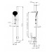 Душевой гарнитур BOSSINI Apice D480863.030 с ручным душем, держателем, шланговым подсоединением и шлангом, хром