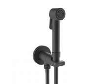 Гигиенический душ - комплект с прогрессивным смесителем Bossini Paloma Brass E34007B.073 цвет черный матовый