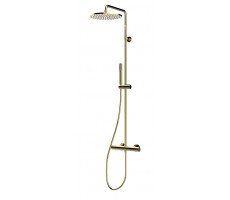 Душевая система с термостатом, верхний душ Ø 280 мм BOSSINI COSMO L10196.021 золото Душевая система с термостатом, верхний душ Ø 280 мм BOSSINI COSMO L10196.021 золото