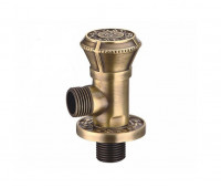 Вентиль для подвода воды Bronze de Luxe  32626 бронза 