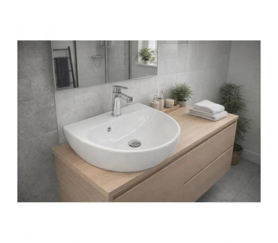 Умывальник Sanita luxe МОХИТО 55 (УМ.ПВ/Мохито/55-Ц/БЕЛ/С1) Умывальник Sanita luxe МОХИТО 55 (УМ.ПВ/Мохито/55-Ц/БЕЛ/С1)