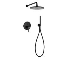 Встраиваемый душевой комплект CEZARES ECO-DSET-NOP черный матовый Встраиваемый душевой комплект CEZARES ECO-DSET-NOP черный матовый