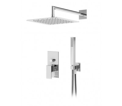 Встраиваемый душевой комплект CEZARES PORTA-DSIPQ-25-NOP черный матовый Встраиваемый душевой комплект CEZARES PORTA-DSIPQ-25-NOP черный матовый