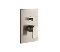 Внешние части для настенного смесителя на 2 выхода Gessi Emporio Via manzoni 44634#149 цвет Finox Brushed Nickel Внешние части для настенного смесителя на 2 выхода Gessi Emporio Via manzoni 44634#149 цвет Finox Brushed Nickel