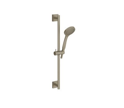 Штанга в комплекте с душевой лейкой Gessi Emporio shower 47314#149 цвет Finox Brushed Nickel
