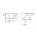 Раковина 60х40 см  Villeroy&Boch Loop&Friends 614500R1 CeramicPlus, цвет-альпийский белый