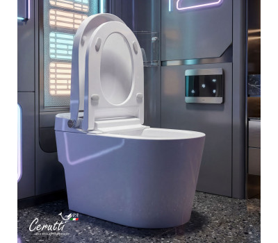 Унитаз напольный Ceruttispa AFRA Smart CT12152 с дистанционным управлением