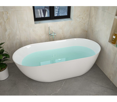 Ванна акриловая отдельностоящая 170х75 Cerutti SPA COMO CT7386