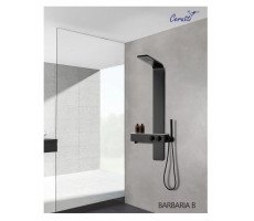 Душевая панель BARBARIA B Cerutti SPA CT9657 Черный Душевая панель BARBARIA B Cerutti SPA CT9657 Черный