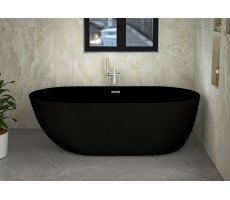Ванна акриловая отдельностоящая 170х75 Cerutti SPA COMO CT9904 черная матовая Ванна акриловая отдельностоящая 170х75 Cerutti SPA COMO CT9904 черная матовая