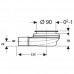 Сифон для поддона Scarabeo Step 3030 (90 мм)
