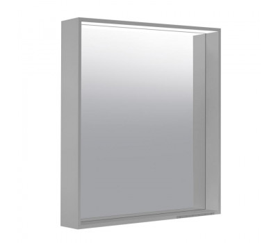 Зеркало с подсветкой 65 см KEUCO PLAN 33098292000 лакированный алюминий (инокс)