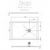 Душевой поддон керамический 120x80x3 Scarabeo Step 3010 CMO8 серый матовый, Cemento Matt Душевой поддон керамический 120x80x3 Scarabeo Step 3010 CMO8 серый матовый, Cemento Matt