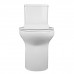 Унитаз-моноблок Creo Ceramique ONE ON0103 безободковый, в комплекте с быстросъемным сиденьем микролифт