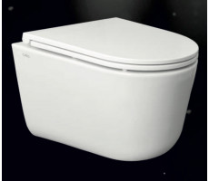 Унитаз подвесной Creo Ceramique LY1100R слив Tornado с сидением микролифт