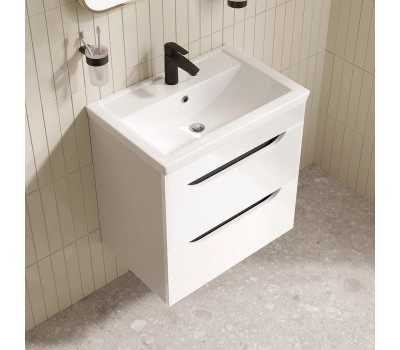 Тумба с умывальником, подвесная, 60 см IDDIS Ray RAY60W0i95K белый Тумба с умывальником, подвесная, 60 см IDDIS Ray RAY60W0i95K белый