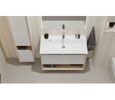 Тумба под раковину Jorno Tossony 70 Toss.01.70/P/SS-W/JR Сонома светлая/Белый Тумба под раковину Jorno Tossony 70 Toss.01.70/P/SS-W/JR Сонома светлая/Белый