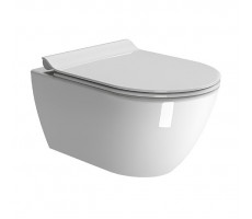 Унитаз подвесной GSI Pura 8815FR511 Swirlflush с креплением FISR5, цвет белый глянцевый