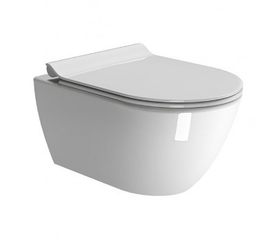 Унитаз подвесной GSI Pura 8815FR511 Swirlflush с креплением FISR5, цвет белый глянцевый